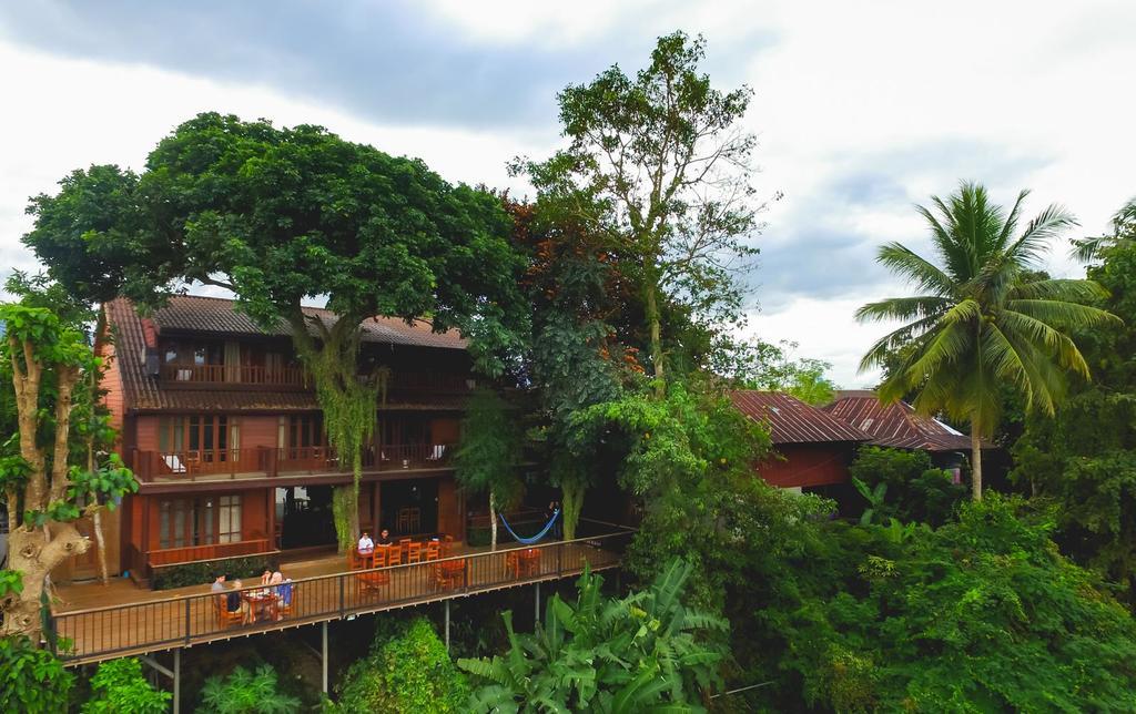 Riverhouse-The Teak House Mae Sariang Buitenkant foto